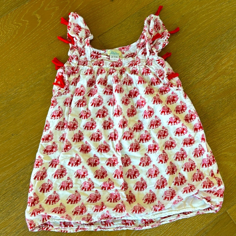 Toddler girls cotton dress size 2